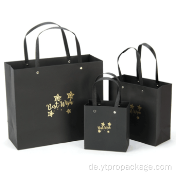 Luxus Geschenkpapier Taschen benutzerdefinierte Stempel gedruckt Logo